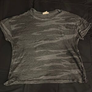 Camo Print T-Shirt